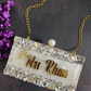 Starry Night Name Clutch