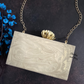 Light Gold Name Clutch