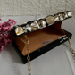 Bottle Green resin clutch