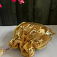 Gold Crystal Droplets Potli