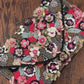 Black Floral Envelope Bag