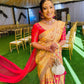White Lotus Pearl Potli