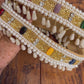 Multicolored stone waist belt