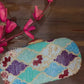 Blue capsule clutch