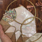 Heptagon Mother of Pearl Luxe clutch