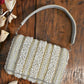 White Pearl Flap Bag