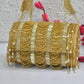 Golden Flap Bag