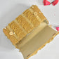 Golden Flap Bag