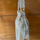 silver long tassle potli