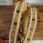 Multicolored stone waist belt