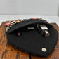 Black Floral Envelope Bag