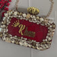 Dreamy Name Clutch Red