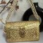 Gold Brass Clutch